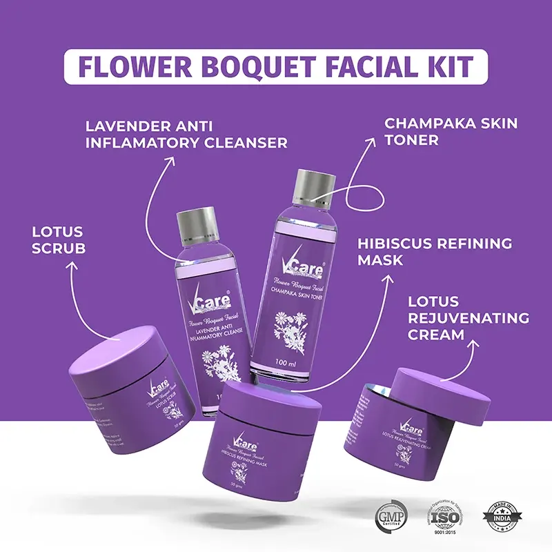 facial kit for glowing skin